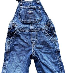 Oshkosh Denim Overalls , size 9 months